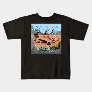 Cannon Crabs Kids T-Shirt